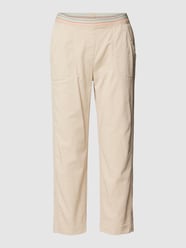 Spodnie sportowe o skróconym kroju regular fit model ‘SUE’ od Toni Dress - 36