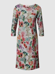 Kleid mit floralem Muster von Christian Berg Woman Grau - 26
