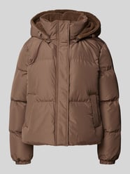 Steppjacke mit Kapuze Modell 'Haide' von OPUS Braun - 1