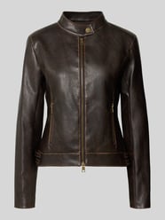 Jacke in Leder-Optik Modell 'Tess' von Liu Jo White - 14