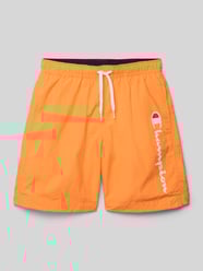 Badehose mit elastischem Bund von CHAMPION Orange - 6