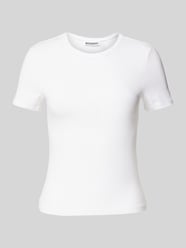 Slim Fit T-Shirt mit Rundhalsausschnitt von WEEKDAY - 3