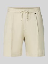 Shorts aus Leinen-Viskose-Mix Modell 'NEIL' von Antony Morato Beige - 38