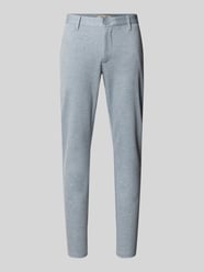 Chinosy o kroju slim fit z mieszanki wiskozy model „MARK” od ONLY & SONS - 20