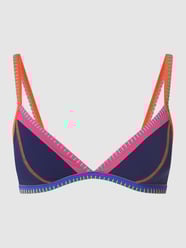 Bikini-Oberteil in Triangel-Form Modell 'Taeko'  von Banana Moon Blau - 35