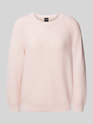 Strickpullover mit Raglanärmeln Modell 'Fovila' von BOSS Pink - 3