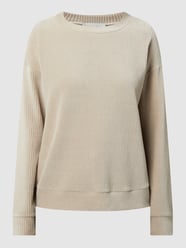 Shirt aus Cord  von BETTY & CO GREY Beige - 31
