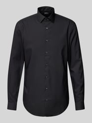 Slim Fit Business-Hemd mit Kentkragen von Jake*s - 29