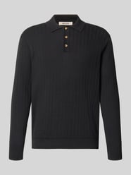 regular fit poloshirt van katoenmix model 'MOON' van ONLY & SONS - 45