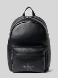 plecak z materiału skóropodobnego od CK Calvin Klein - 35