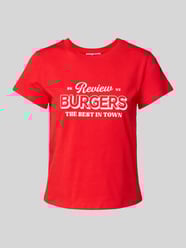 T-Shirt mit Label-Print von Review - 23