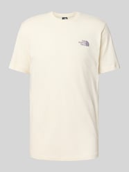 T-Shirt mit geripptem Rundhalsausschnitt von The North Face - 22