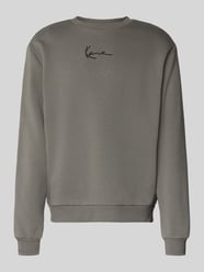 Regular Fit Sweatshirt mit Logo-Stitching Modell 'Essential' von KARL KANI - 39