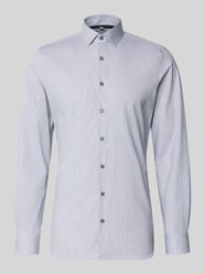 Slim Fit Business-Hemd mit Kentkragen von OLYMP Level 5 Beige - 45