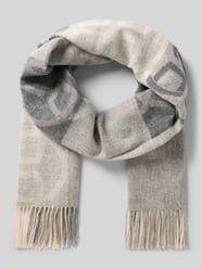 Schal aus Wolle mit Fransen Modell 'MONOGRAM WOOL SCARF' von Gant - 30