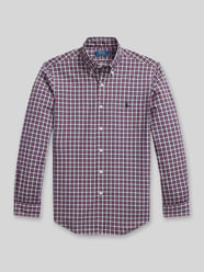 Custom Fit Freizeithemd aus reiner Baumwolle von Polo Ralph Lauren Bordeaux - 19