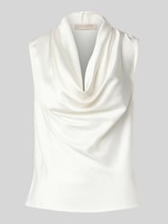 Regular Fit Bluse mit Wasserfallausschnitt von Rinascimento - 20