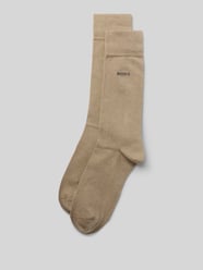 Socken aus Baumwoll-Mix im 2er-Pack von BOSS Beige - 3