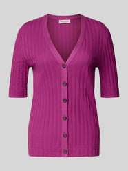 Kardigan o kroju slim fit z mieszanki modalu i bawełny od Marc O'Polo - 4