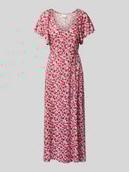 Midikleid mit Bindegürtel Modell 'AYA' von ICHI - 26