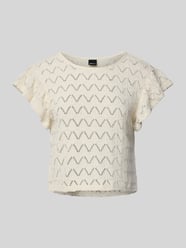 T-Shirt mit Lochstickerei Modell 'Isadora' von Gina Tricot - 13
