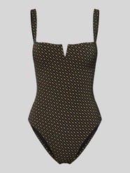 Badpak met all-over motief, model 'B MONOGRAM' van BOSS - 12