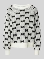 Pullover met ballonmouwen, model 'Clara' van Only - 2