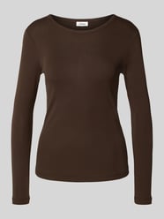 Bluzka z długim rękawem o kroju slim z czystej bawełny od s.Oliver RED LABEL - 15