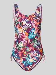 slim fit badpak met plooien model 'Cadu' van Venice Beach - 30