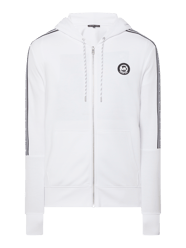 Sweatjacke mit Logo-Streifen von Michael Kors Weiß - 38