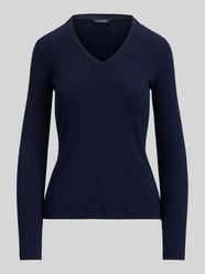 Slim fit shirt met lange mouwen van mix van katoen en modal van Lauren Ralph Lauren - 18