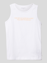 Tanktop met ronde hals van Tom Tailor Wit - 4
