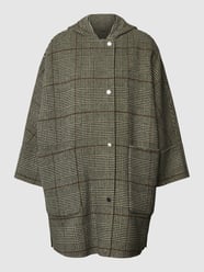 Mantel aus Schurwolle mit Stehkragen von Max Mara Studio Braun - 14