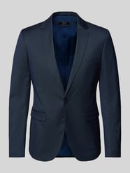 Super Slim Fit 2-Knopf-Sakko mit Reverskragen von MCNEAL Blau - 45