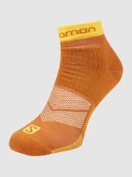 Sneakersocken mit Woll-Anteil - atmungsaktiv  von Salomon Orange - 2