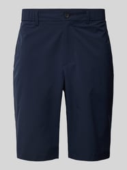 Regular Fit Shorts mit Gürtelschlaufen Modell 'Speedflex' von BOSS Green Blau - 27