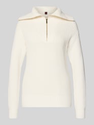 Gebreide coltrui met ritssluiting van Stefanel - 18