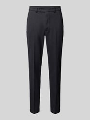 Slim fit stoffen broek met persplooien, model 'BRAVO' van Cinque - 17