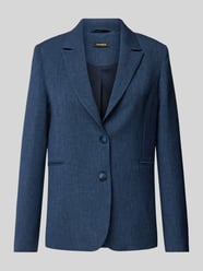 Blazer mit Paspeltaschen von More & More Blau - 30