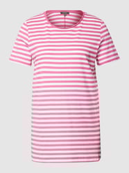 T-Shirt mit Streifenmuster von Montego Rosa - 33