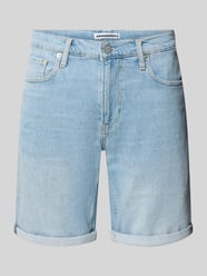 slim fit korte jeans van katoenmix model 'NAAILO' van ARMEDANGELS - 42