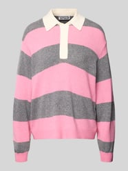 Style & Republic Dames coltrui van 100% kasjmier, klassieke pasvorm, stijlvolle premium kasjmier-fijn gebreide trui voor herfst en winter, ontworpen in Berlijn, blue melange, M