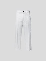 Wide Leg Jeans mit Bundfalten von AMI PARIS Weiß - 43