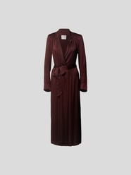 Midikleid mit Reverskragen von Forte Forte Braun - 19
