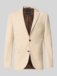 Regular Fit Sakko aus Schurwoll-Mix von bugatti Beige - 19
