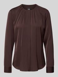 Seidenbluse mit Faltenlegung von BOSS - 39