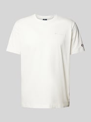 T-Shirt mit Logo-Stitching von CHAMPION Beige - 10