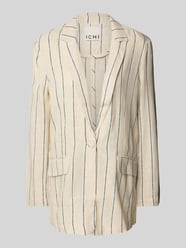 Leinenblazer mit Knopfverschluss Modell 'LINNO' von ICHI - 40