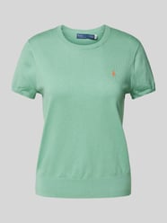 T-Shirt mit Logo-Stitching von Polo Ralph Lauren Grün - 31