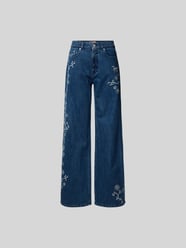 Jeans mit 5-Pocket-Design von Kenzo Blau - 10